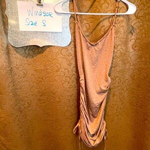 Dress. Fitted and to knee